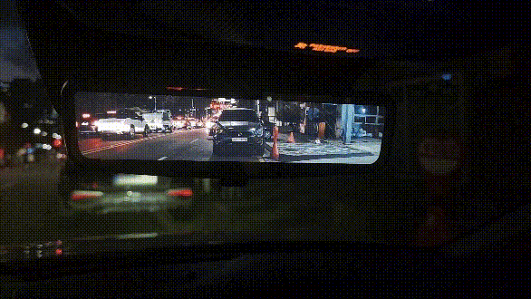 11 INCH REARVIEW MIRROR